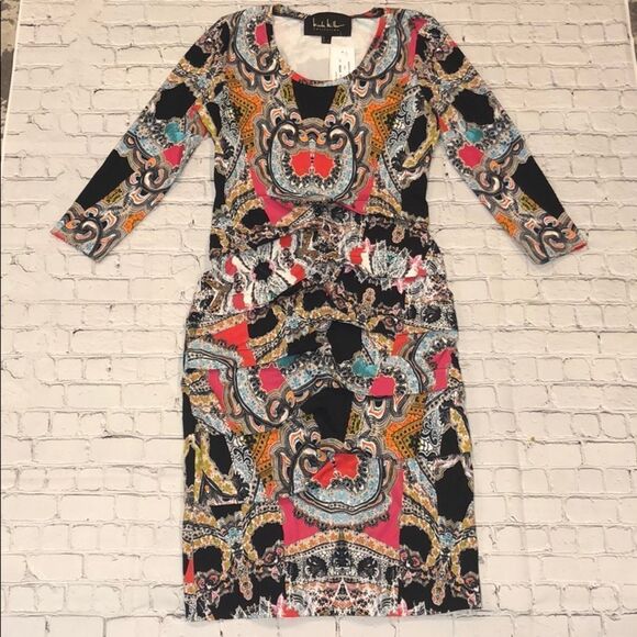 Nicole Miller Dresses & Skirts - NWT Nicole Miller Printed Tiered Midi Dress